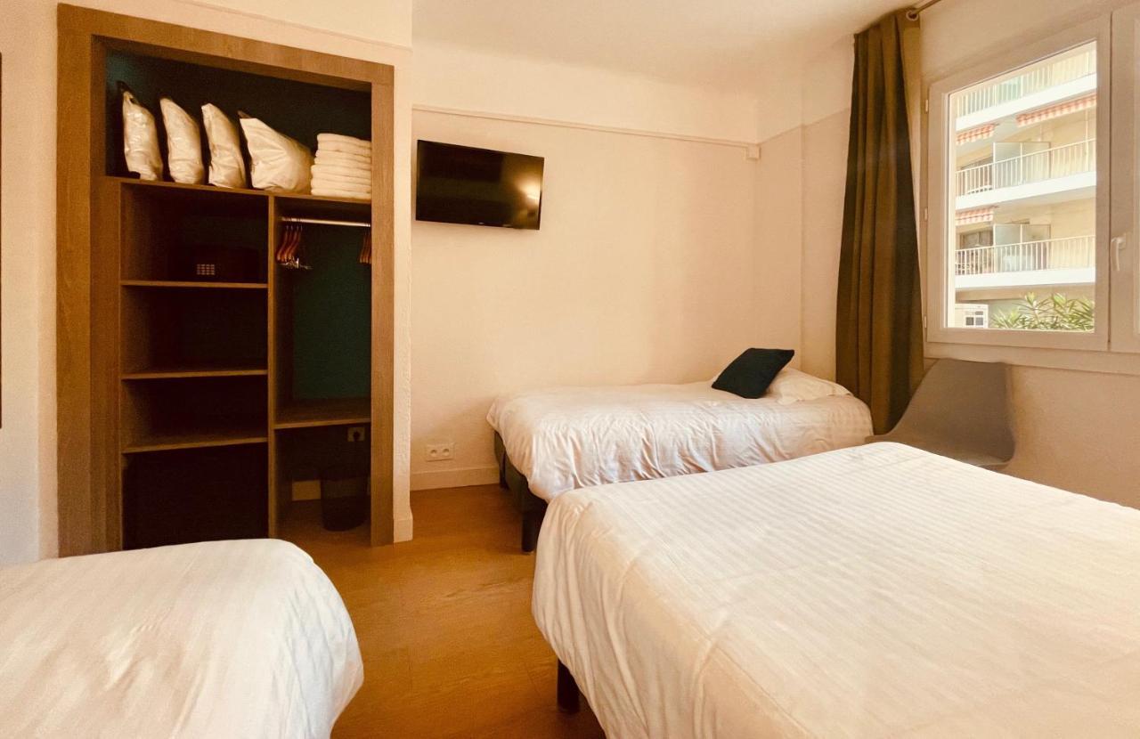 Hotel Courbet Juan-les-Pins Ngoại thất bức ảnh