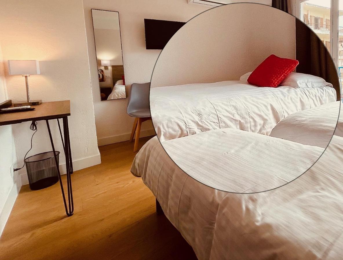 Hotel Courbet Juan-les-Pins Ngoại thất bức ảnh
