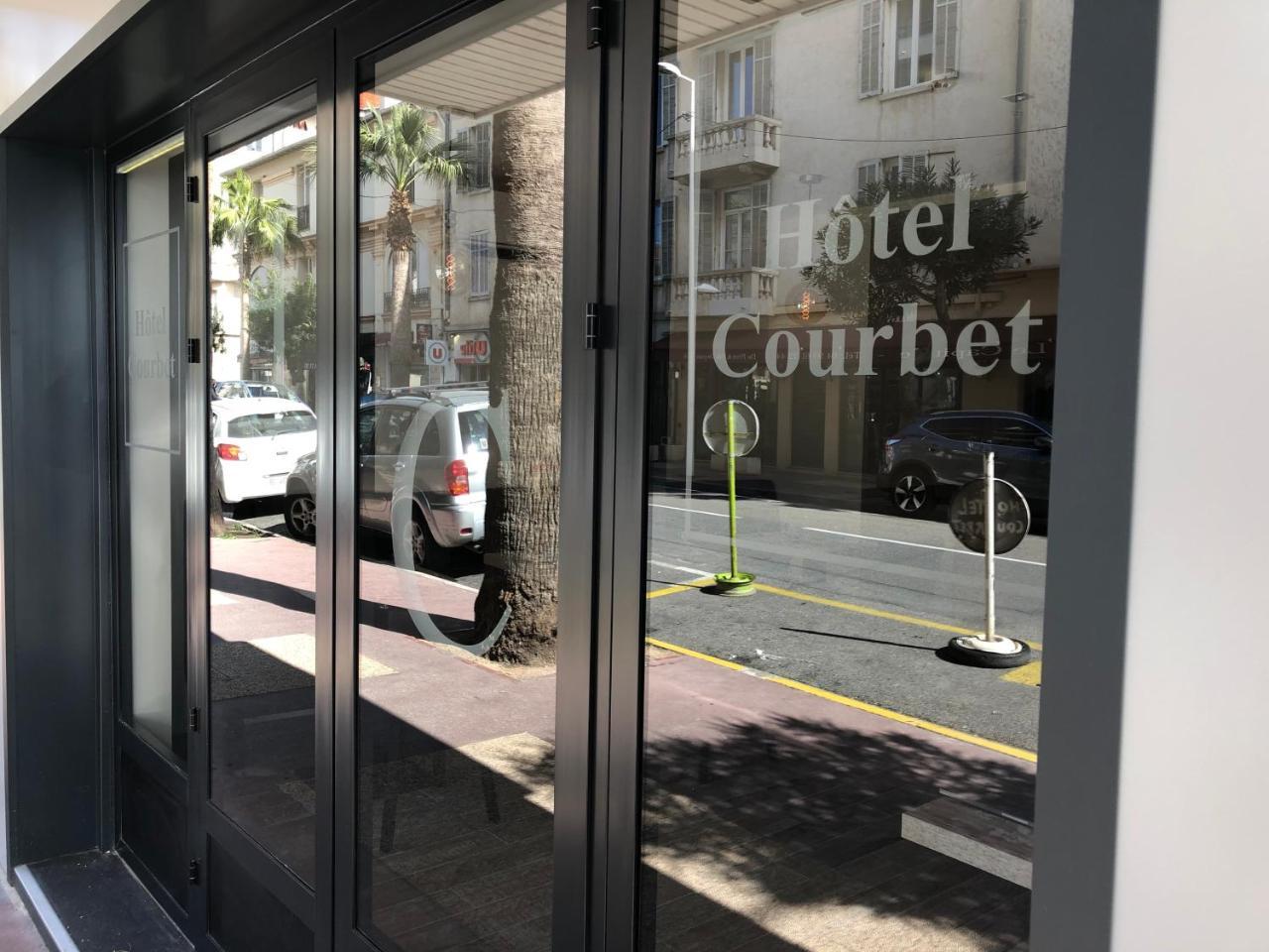 Hotel Courbet Juan-les-Pins Ngoại thất bức ảnh