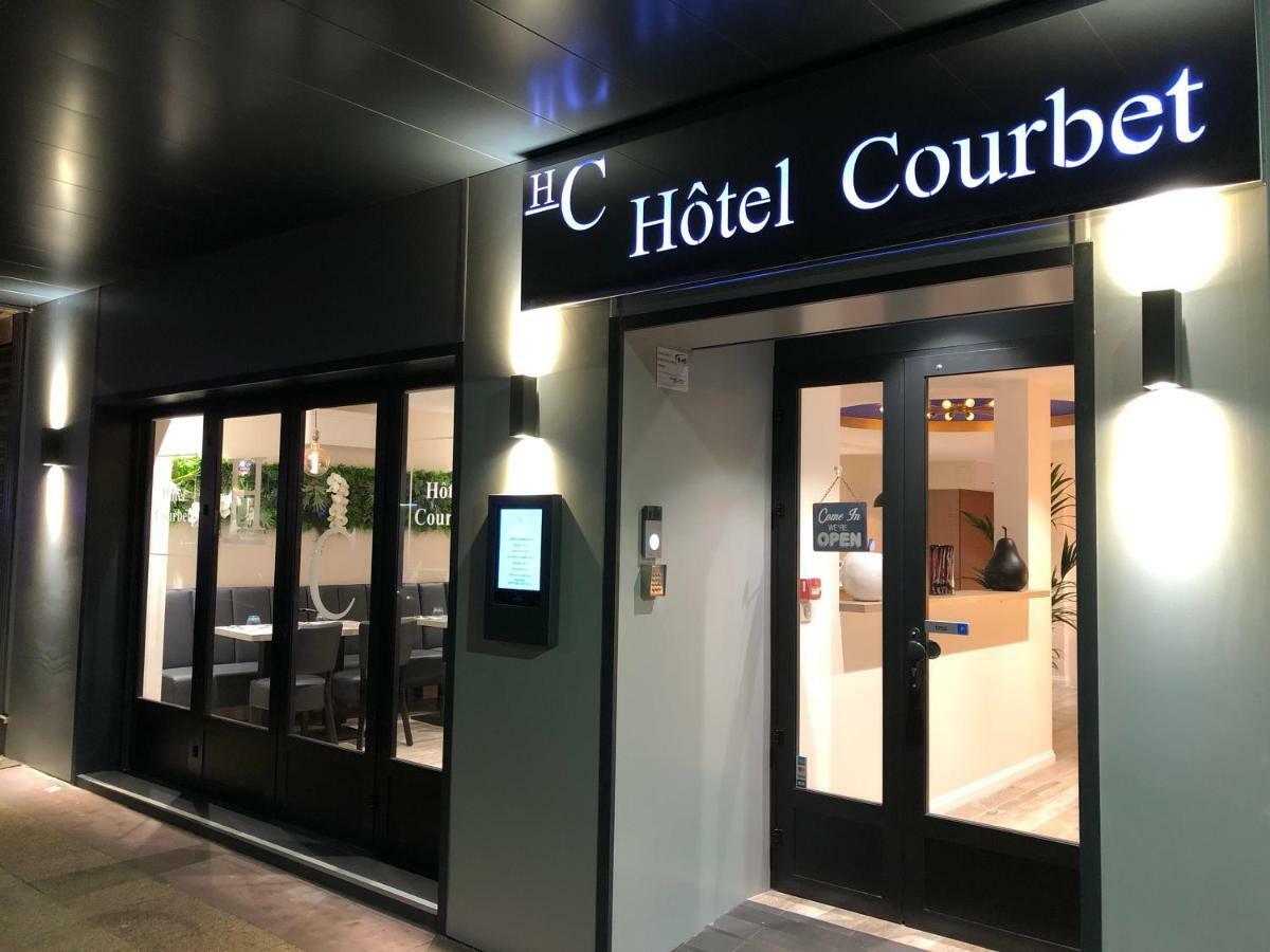 Hotel Courbet Juan-les-Pins Ngoại thất bức ảnh