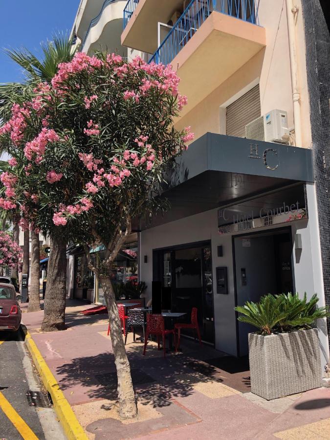 Hotel Courbet Juan-les-Pins Ngoại thất bức ảnh
